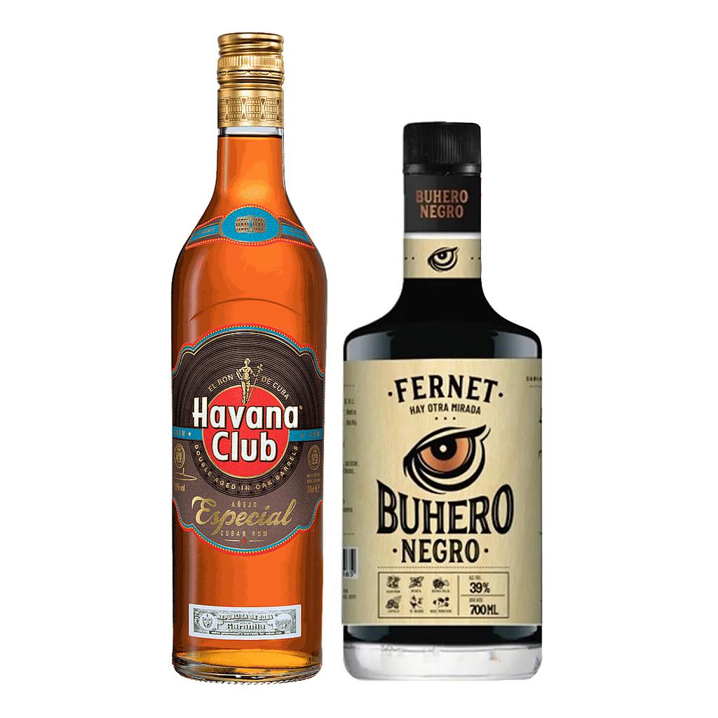 RON HAVANA CLUB AÑEJO ESPECIAL 700 ML + FERNET BUHERO DE REGALO