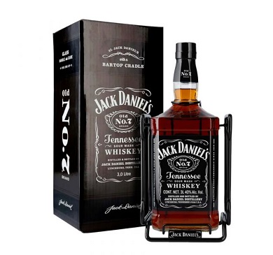 WHISKY AMERICANO JACK DANIEL'S 3 LITROS