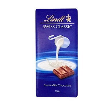 [2683] CHOCOLATE LINDT LECHE 100 GRAMOS
