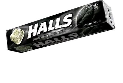 CARAMELOS HALLS MENTOL NEGRO
