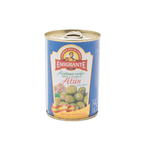 ACEITUNAS EL EMIGRANTE ATUN 240 GRAMOS