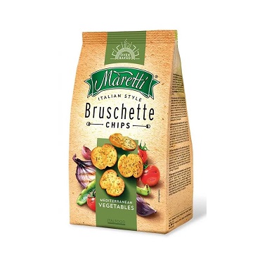 TOSTADITA MARETTI MIXED VEGETALES 140 GRAMOS      
