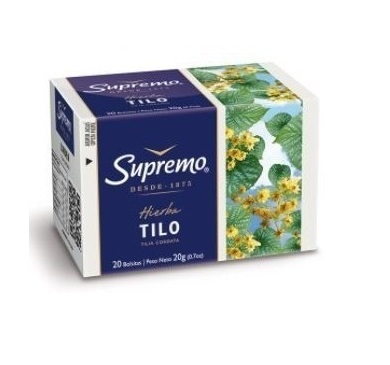 TE SUPREMO 20 SOBRES TILO                         