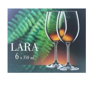 COPAS DE CRISTAL DE BOHEMIA (6) LARA 450 ML.      