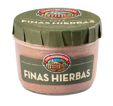 PATE CASA TARRADELLAS FINAS HIERBAS 125 GRAMOS