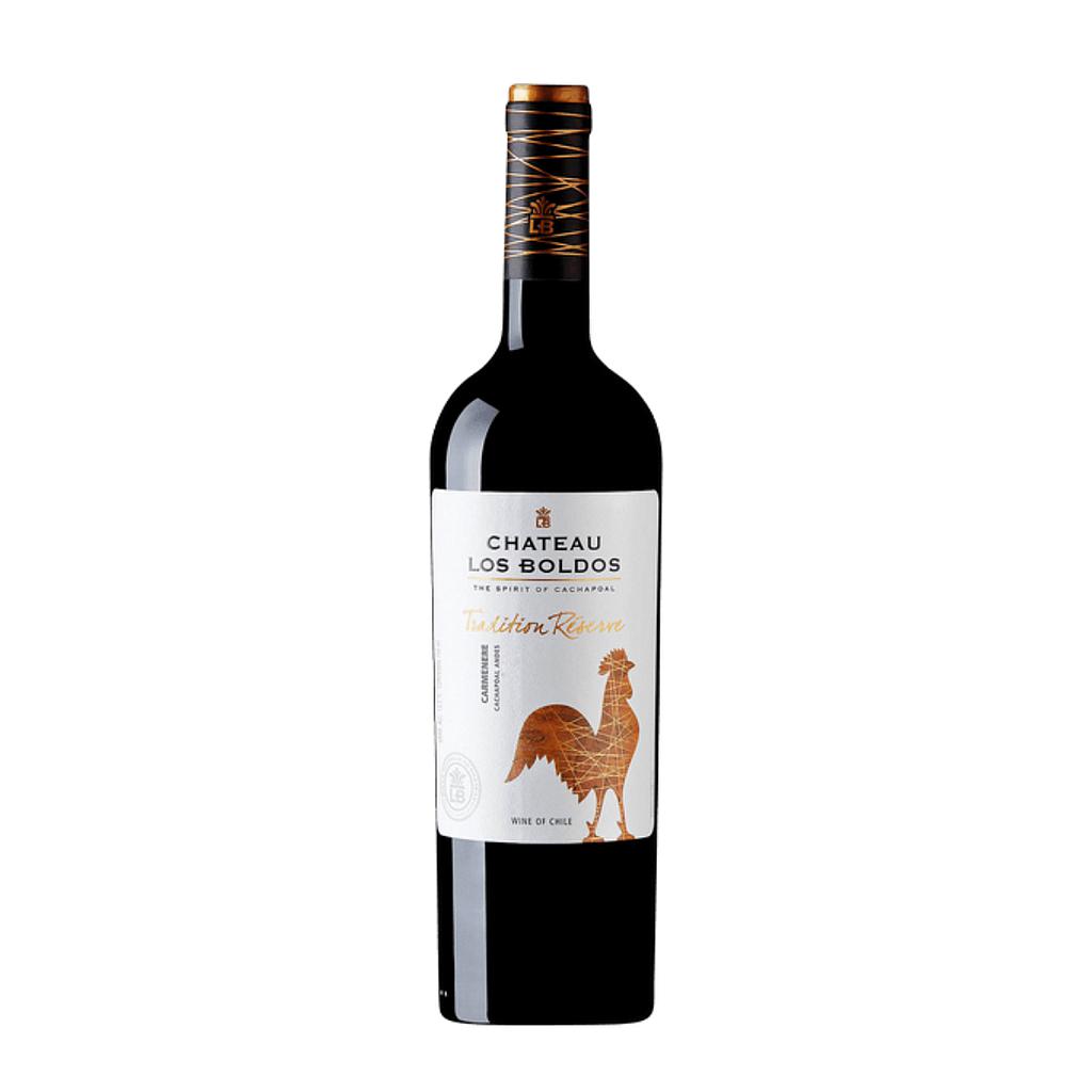 VINO CHATEAU LOS BOLDOS TRADICION RESERVA CABERNET 750 ML
