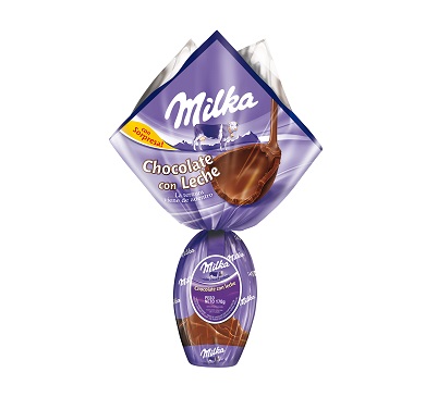 HUEVO DE PASCUA MILKA LECHE 170 GRAMOS            