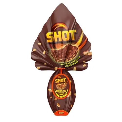 HUEVO DE PASCUA SHOT 210 GRAMOS                   