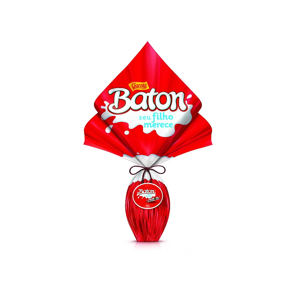 HUEVO DE PASCUA GAROTO BATÓN Nº15 186 GRAMOS
