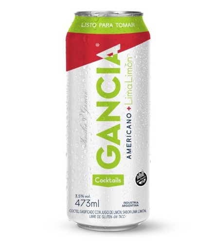 [33128] APERITIVO GANCIA LIMA LIMON 473 ML