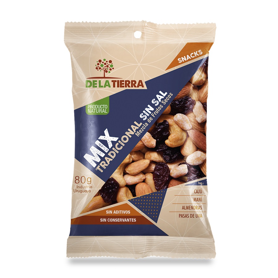 MIX TRADICIONAL DE LA TIERRA SIN SAL 80 GRAMOS
