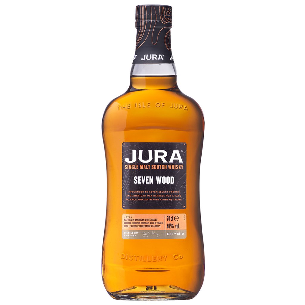 WHISKY DE MALTA JURA SEVEN WOOD 700 ML