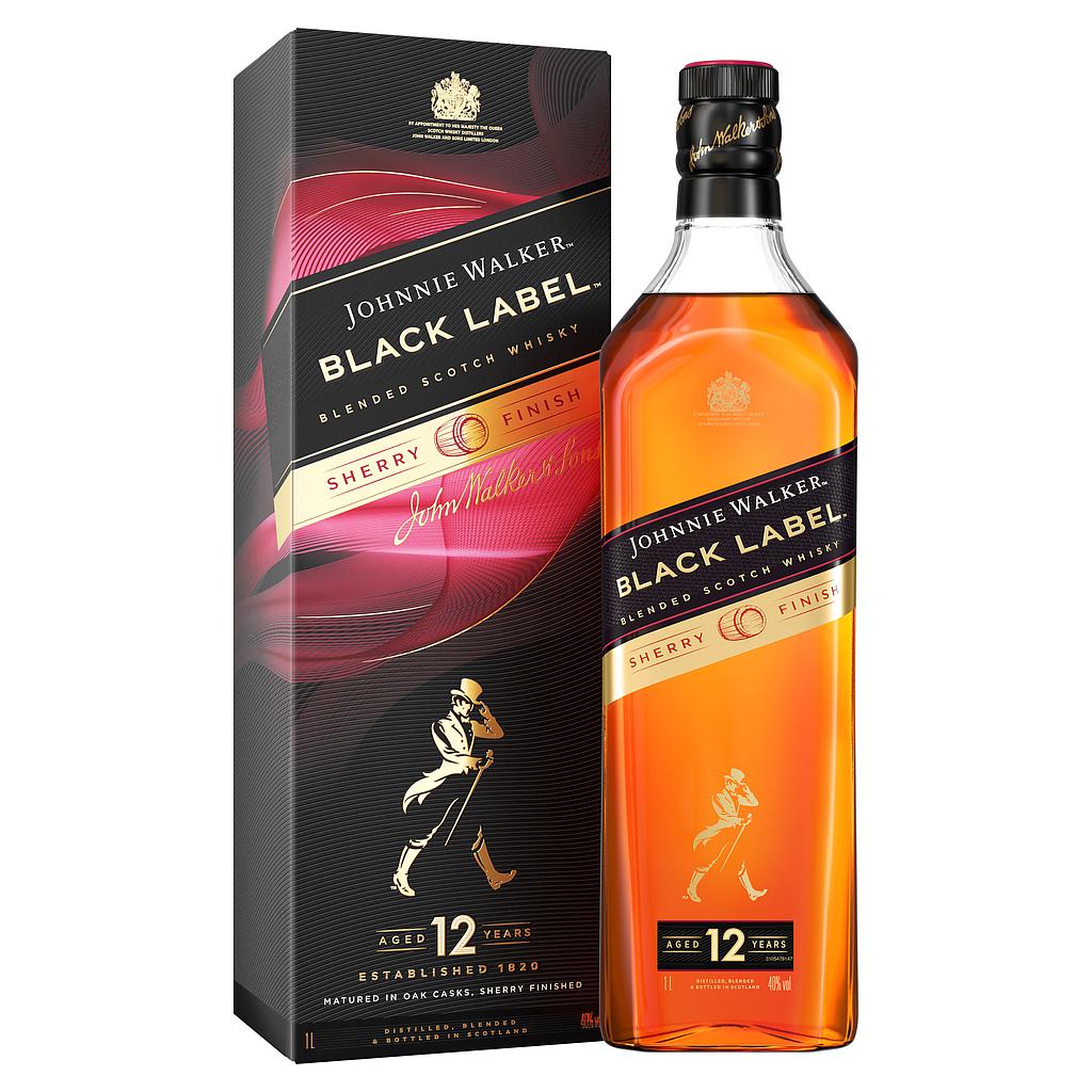 WHISKY JOHNNIE WALKER BLACK SHERRY FINISH 750 ML