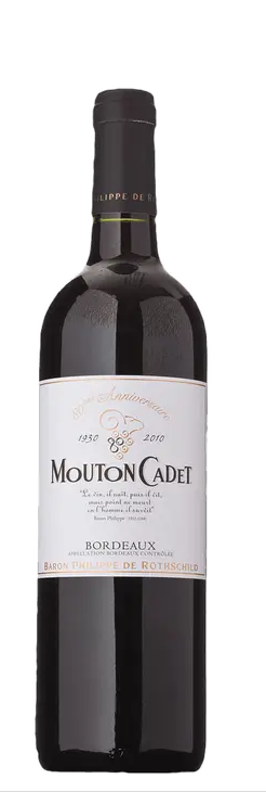 VINO MOUTON CADET BORDEAUX 1997 750 ML