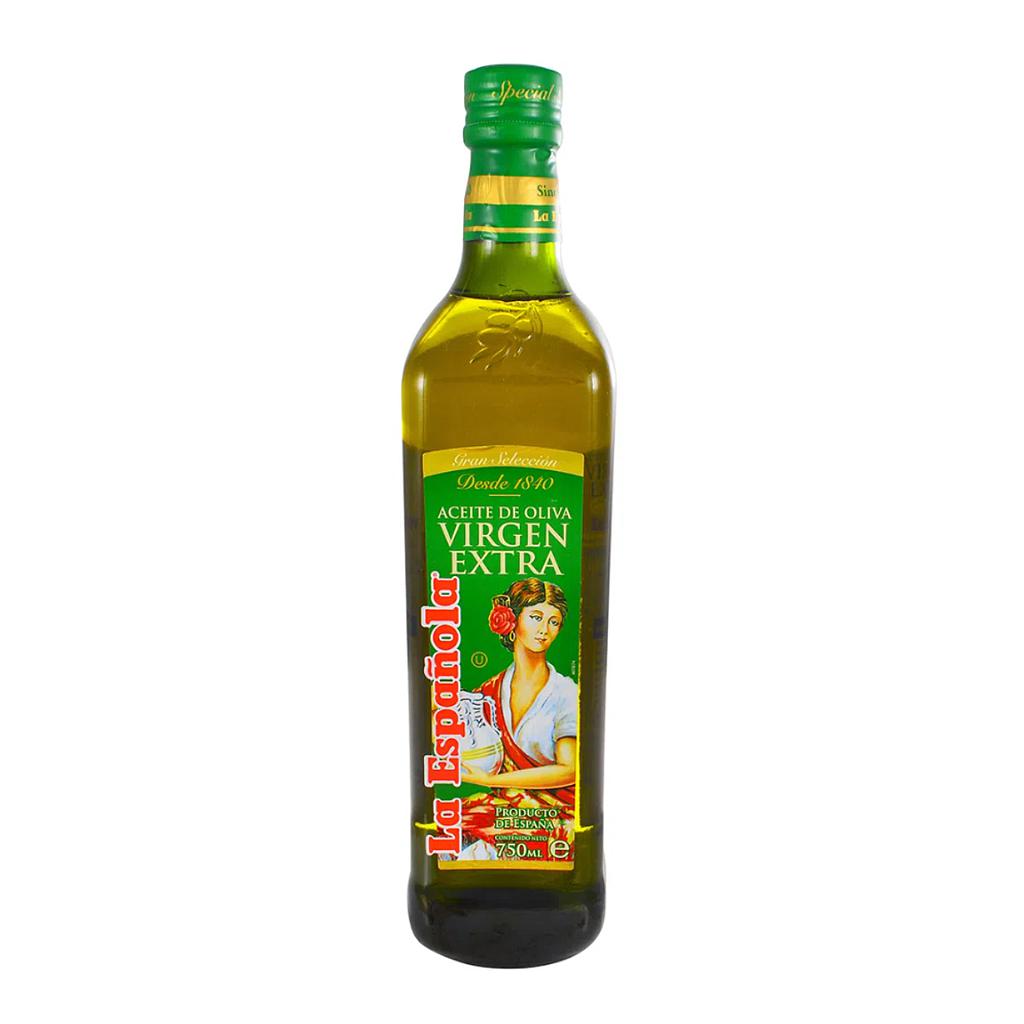 ACEITE DE OLIVA EXTRA VIRGEN LA ESPAÑOLA 750 ML