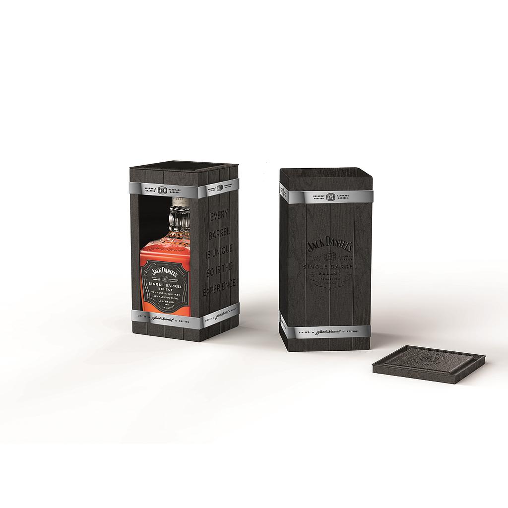 WHISKY AMERICANO JACK DANIEL'S SINGLE BARREL LATA 750 ML