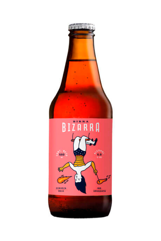 CERVEZA BIZARRA AMBER ALE 500 ML