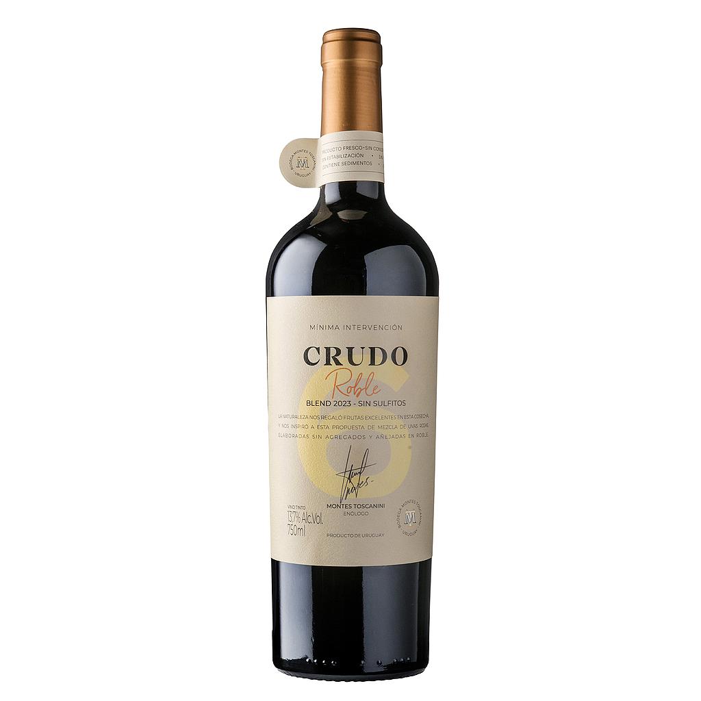 VINO MONTES TOSCANINI CRUDO 6 ROBLE 750 ML