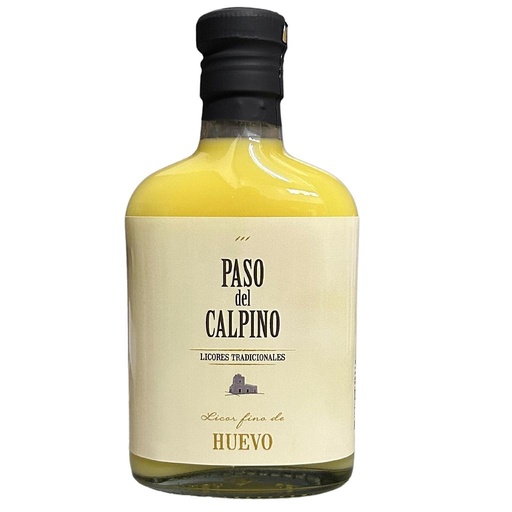 [31479] LICOR PASO DEL CALPINO HUEVO PETACA 200 ML