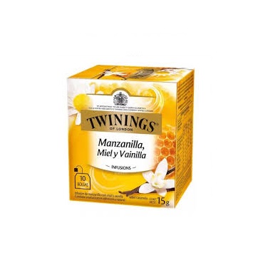 TE TWININGS MANZANILLA MIEL Y VAINILLA 10 SOBRES