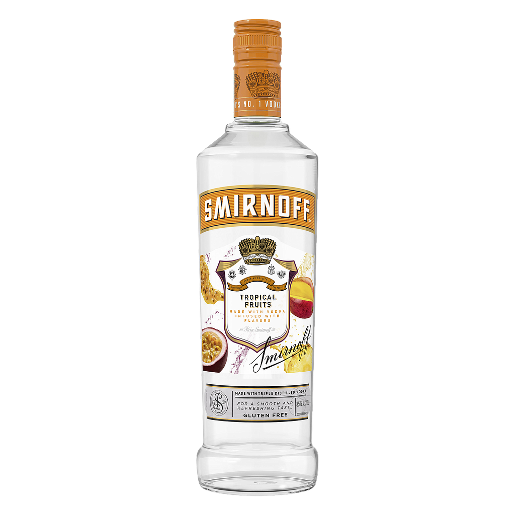 VODKA SMIRNOFF TROPICAL FRUITS 700 ML