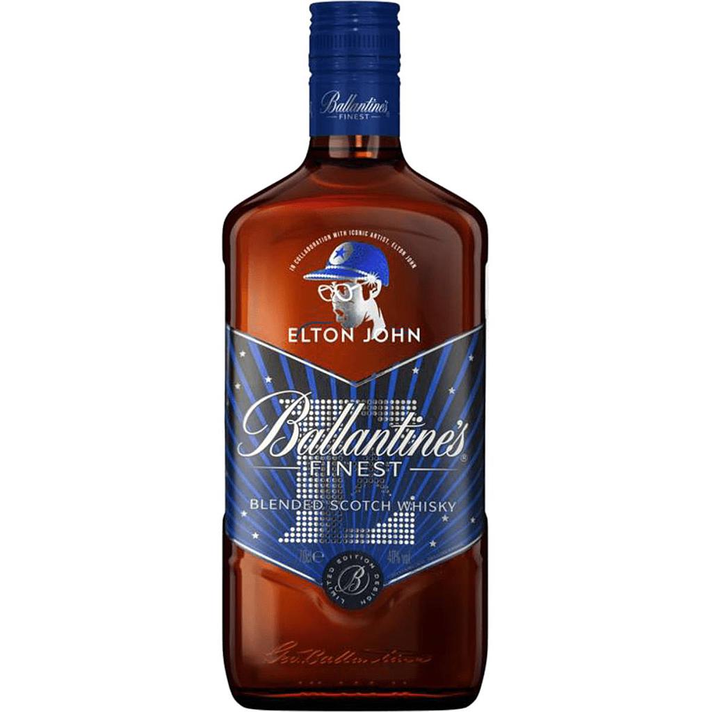 WHISKY ESCOCES BALLANTINES EDICION LIMITADA ELTON JHON  1LITRO