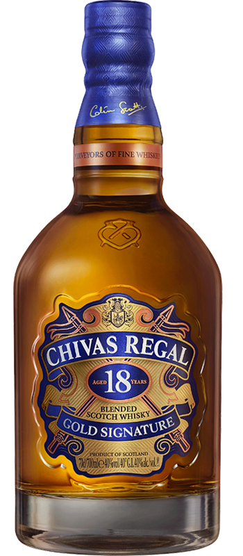 WHISKY ESCOCES CHIVAS REGAL 18 AÑOS 750 ML