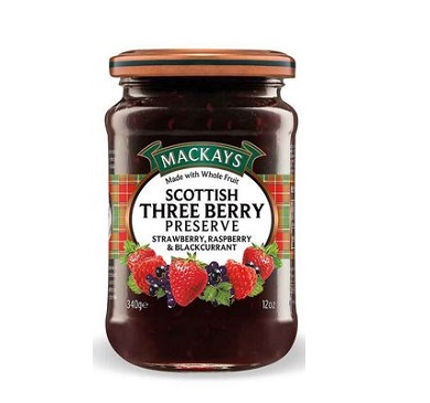 MERMELADA MACKAYS FRUTOS DEL BOSQUE 340 GRAMOS