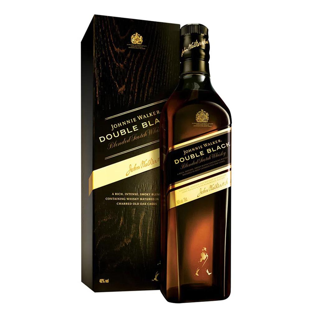 WHISKY ESCOCES JOHNNIE WALKER DOUBLE BLACK 1 LITRO