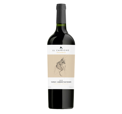 VINO EL CAPRICHO TANNAT CABERNET RESERVA 750 ML