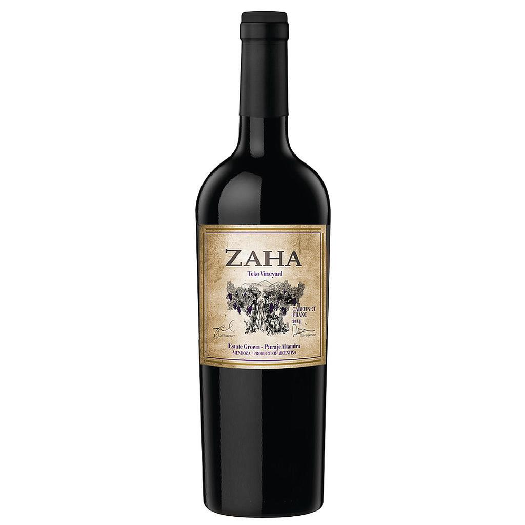 VINO ZAHA CABERNET FRANC 750 ML