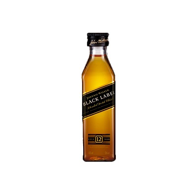 WHISKY ESCOCES JOHNNIE WALKER BLACK LABEL 50 ML