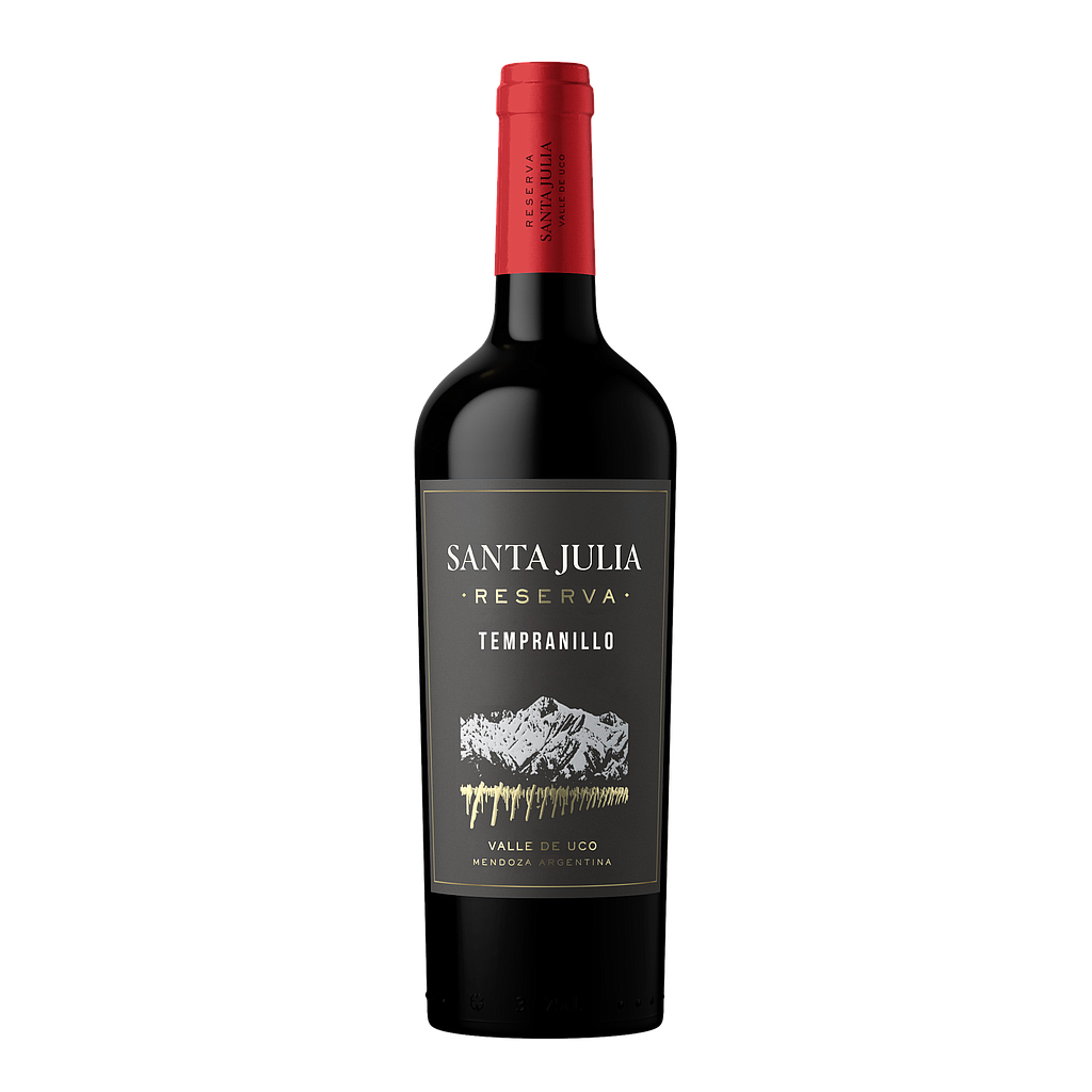 VINO SANTA JULIA RESERVA TEMPRANILLO  750 ML