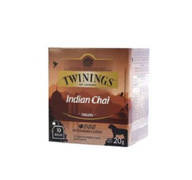 TE TWININGS INDIAN CHAI 10 SOBRES