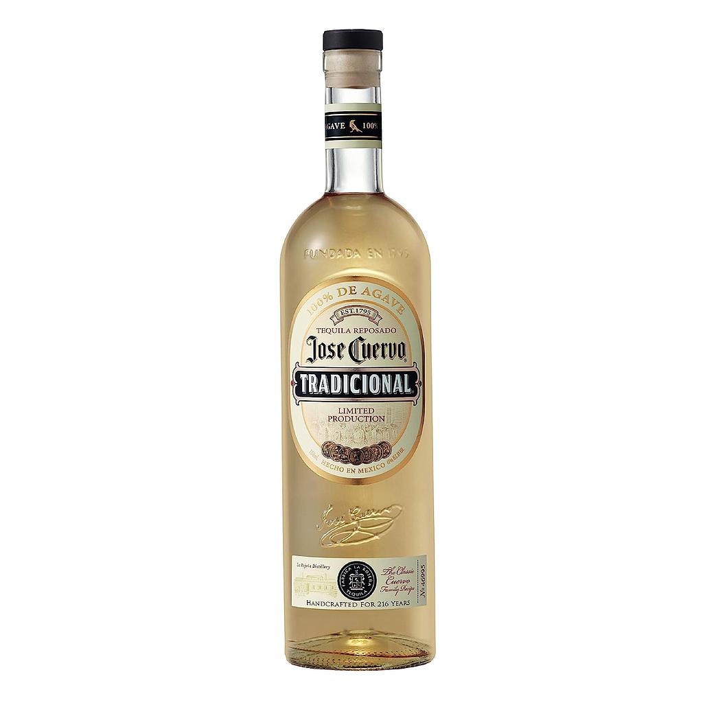 TEQUILA TRADICIONAL JOSE CUERVO REPOSADO 700 ML