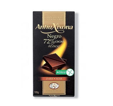 CHOCOLATE ANTIU XIXONA DARK 100 GRAMOS