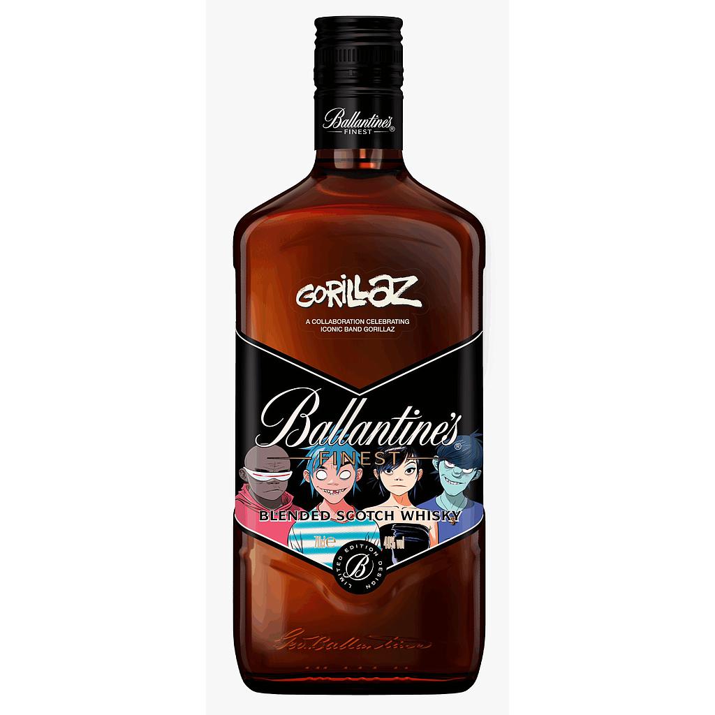 WHISKY ESCOCES BALLANTINES 1 LITRO EDICION LIMITADA GORILLAZ