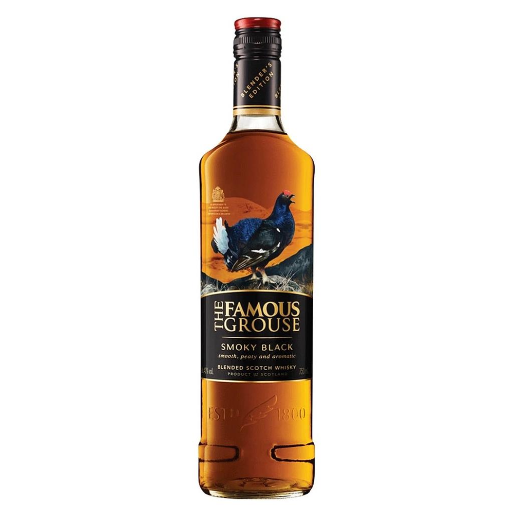 WHISKY ESCOCES THE FAMOUS GROUSE SMOKY BLACK 700 ML