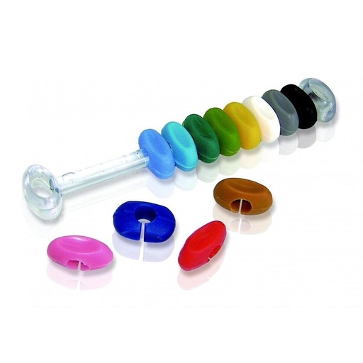 [101430] SET 12 MARCADORES P/COPA VIN BOUQUET