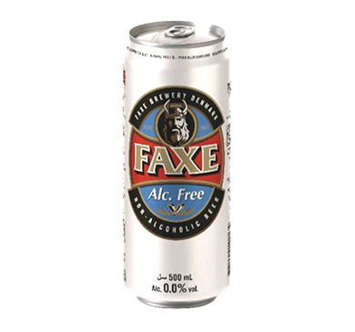 CERVEZA FAXE ALCOHOL FREE 0.0 LATA 500 ML