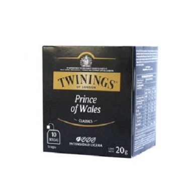 TE TWININGS PRINCE OF WALES 10 SOBRES