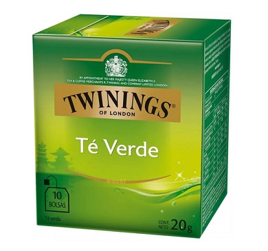 [3812] TE TWININGS VERDE 10 SOBRES