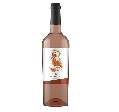 VINO EL CAPRICHO TANNAT ROSE 750 ML