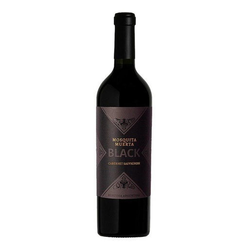 [30071] VINO MOSQUITA MUERTA BLACK CABERNET SAUVIGNON 750 ML